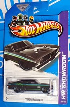 Hot Wheels 2013 HW Garage #198 &#39;73 Ford Falcon XB Gloss Black w/ PR5s - £5.97 GBP