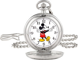 Disney Mickey Mouse Adult Pocketwatch Analog Quartz Watch - $91.99