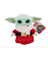Star Wars Grogu Mandalorian Child 8&quot; Holiday Baby Yoda Christmas Sweater... - £35.31 GBP