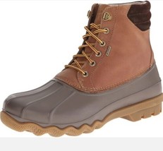 Sperry Top-Sider Men's Avenue Duck Boot Tan Brown Size US 8.5 M, UK 7.5, EU 41.5 - $56.09