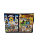 Lot of 2 Family Adventure DVDs Packs 16 Movies Animal Horses Dogs Themed - £8.68 GBP