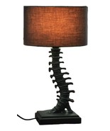 Vertebrae Back Bones Spine Skeleton Human Anatomy Table Lamp With Black ... - $175.97 CAD