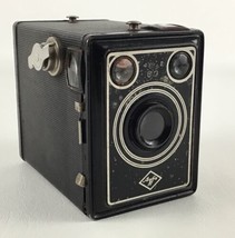 Antique Vintage Camera Agfa Synchro Box 120 Film Rare Germany - £47.29 GBP