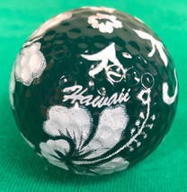 Golf Ball Collectible Embossed Sponsor Hawaii Green - £5.71 GBP