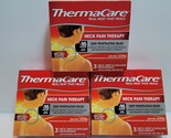 ThermaCare Neck Pain Therapy Neck Wrist &amp; Shoulder Heatwraps 3 Pack X 3 ... - £19.54 GBP