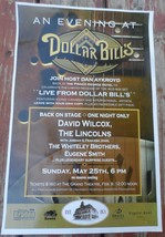 Dollar Bill&#39;s Kingston Poster Prince George Hotel 17*11 Inch David Wilco... - $29.50