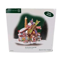  Department 56 North Pole Series The Christmas Candy Mill House 56762 Retired - £86.32 GBP