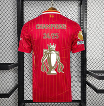 Liverpool CHAMPIONS 24/25 Special Edition Home Shirt Jersey 2024-25 - $69.95
