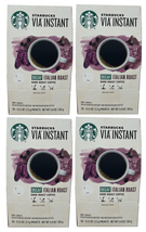 STARBUCKS VIA Instant DECAF Italian Dark Roast Coffee 200 count SEE ALL ... - £94.38 GBP