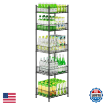 OYEAL 5-Tier Soda Can &amp; Water Bottle Organizer for Pantry Storage Rack - $69.40