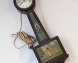 Antique Seth Thomas Banjo Mansfield Clock Washington Mt Vernon Wood Working - $188.08