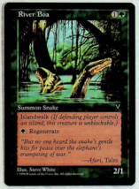 River Boa - Visions Edition - 1997 - Magic The Gathering - $1.49