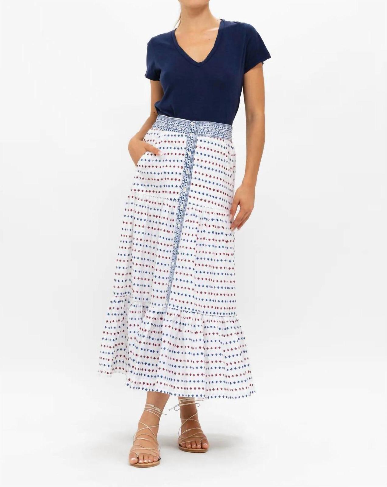 Oliphant Button Front Skirt Size M - $134.64