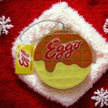 Kellogg&#39;s L&#39;eggo My Eggo Waffle Christmas Ornament Decoupage Home Decor ... - $6.78