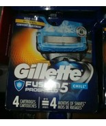 3 packs Gillette ProGlide Chill 4 CT. refill blades/cartridges (K50) - $34.30