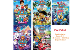 DVD Anime PAW PATROL Complete Series Season 1,2,3,4 &amp; 5 (1-130 End) English Dub  - £91.17 GBP