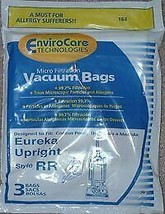 Eureka Style RR Vacuum Bags Microfiltration with Closure - 3 Pack - £6.07 GBP