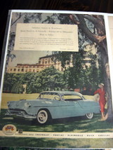 Vintage Oldsmobile Color Advertisement - 1950&#39;s Oldsmobile Super 88 Colo... - £10.16 GBP