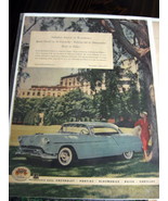 Vintage Oldsmobile Color Advertisement - 1950&#39;s Oldsmobile Super 88 Colo... - £10.16 GBP