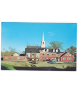 Vtg Postcard-Yankee Office-Dublin NH-Street View-Old Cars-Chrome~NH1 - €1,73 EUR