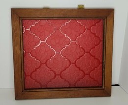 Wood Plastic Stained Glass Look Panel Door Replacement DIY  - £7.75 GBP