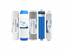 75 GPD Complete Reverse Osmosis Replacement Filter Set For Under Sink 5-... - $40.18