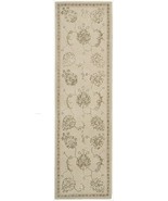 Nourison 5517 Regal Area Rug Collection Sand 2 ft 3 in. x 8 ft Runner - £433.87 GBP