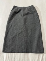 Sag Harbor Petite Women's Rear Zip & Slit Pull-On Pencil Skirt Size 12P Waist 29 image 7