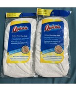 2 Quickie Cotton Floor Mop Refill Fits #076 White Hardwood Dust &amp; Dirt - $39.59