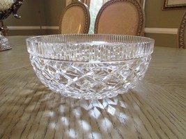 VTG WATERFORD CRYSTAL KILLEEN BOWL 8&quot; SIGNED---  REDUCED - $47.47