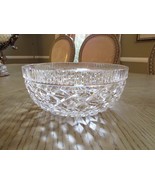 VTG WATERFORD CRYSTAL KILLEEN BOWL 8&quot; SIGNED---  REDUCED - $65.29 CAD