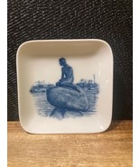 Vintage Royal Copenhagen - Signed - Mermaid on Rock - Small Dish Or Wall... - $7.00