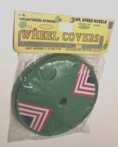 $30 Mr. Speed Wheels Bicycles Scooters Wheel Cover 91054 Vintage 80s Gre... - $33.39