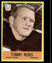 1967 Philadelphia #7 Tommy Nobis VG-B106R2 - £39.78 GBP