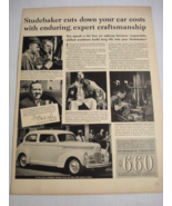 1939 Ad Studebaker Champion Automobile Expert Craftsmanship - $13.77 CAD