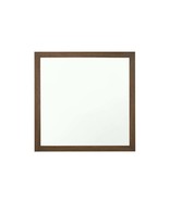 Miquell 40&quot;x40&quot; Mirror, Oak Finish - $4,342.06 MXN