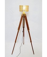 Designer Nautical Tripod Floor Lamp Rustic Tripod Lamp Vintage Look Lamp - £124.67 GBP