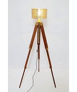 Designer Nautical Tripod Floor Lamp Rustic Tripod Lamp Vintage Look Lamp - $2,996.83 MXN