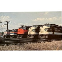 Vintage Postcard, locomotive train, Ivy City Terminal, Southern - £7.98 GBP