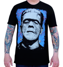 Lowbrow Art Frank N. Stein Frankenstein Black Tee T-Shirt S-M-L-XL-2XL NWT - $25.95