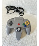 Nintendo 64 Controller  N64 Original OEM Gray Wired  Model NUS-005 Tested - $560.02 MXN
