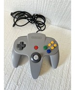 Nintendo 64 Controller  N64 Original OEM Gray Wired  Model NUS-005 Tested - £23.35 GBP