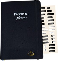 The Progress Undated Planner Notebook – 365-Day Planner with Quick-Start... - £11.03 GBP