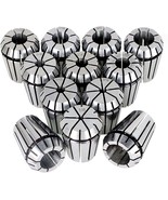 Findmall Er25 Spring 12Pcs Collet Set Fit For Cnc Milling Lathe Tool Eng... - $58.90 CAD