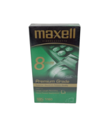 MAXELL Premium Grade 8 Hour VHS Video Cassette Blank Tapes T-160 NEW - £8.52 GBP