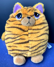 Basic Fun Misfittens 9&quot; Plush Stitch Orange Tabby Cat Kitty Get Meowt 2022 - £10.34 GBP