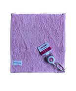 Surprizeshop Ladies Retractable Golf Towel . Aqua, Black, Purple, Pink o... - $14.59 CAD