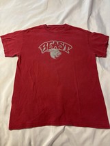 Mr Beast Adult Medium Red Shirt Famous YouTuber - £9.74 GBP