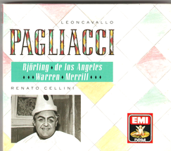 Leoncavallo: Pagliacci Music Orchestra Audio CD, Jul 1989 Cellini, Merrill - £6.30 GBP