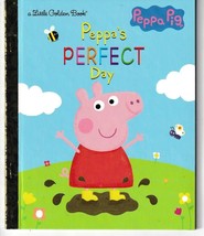 Peppa&#39;s Perfect Day (Peppa Pig) Little Golden Book - £5.53 GBP